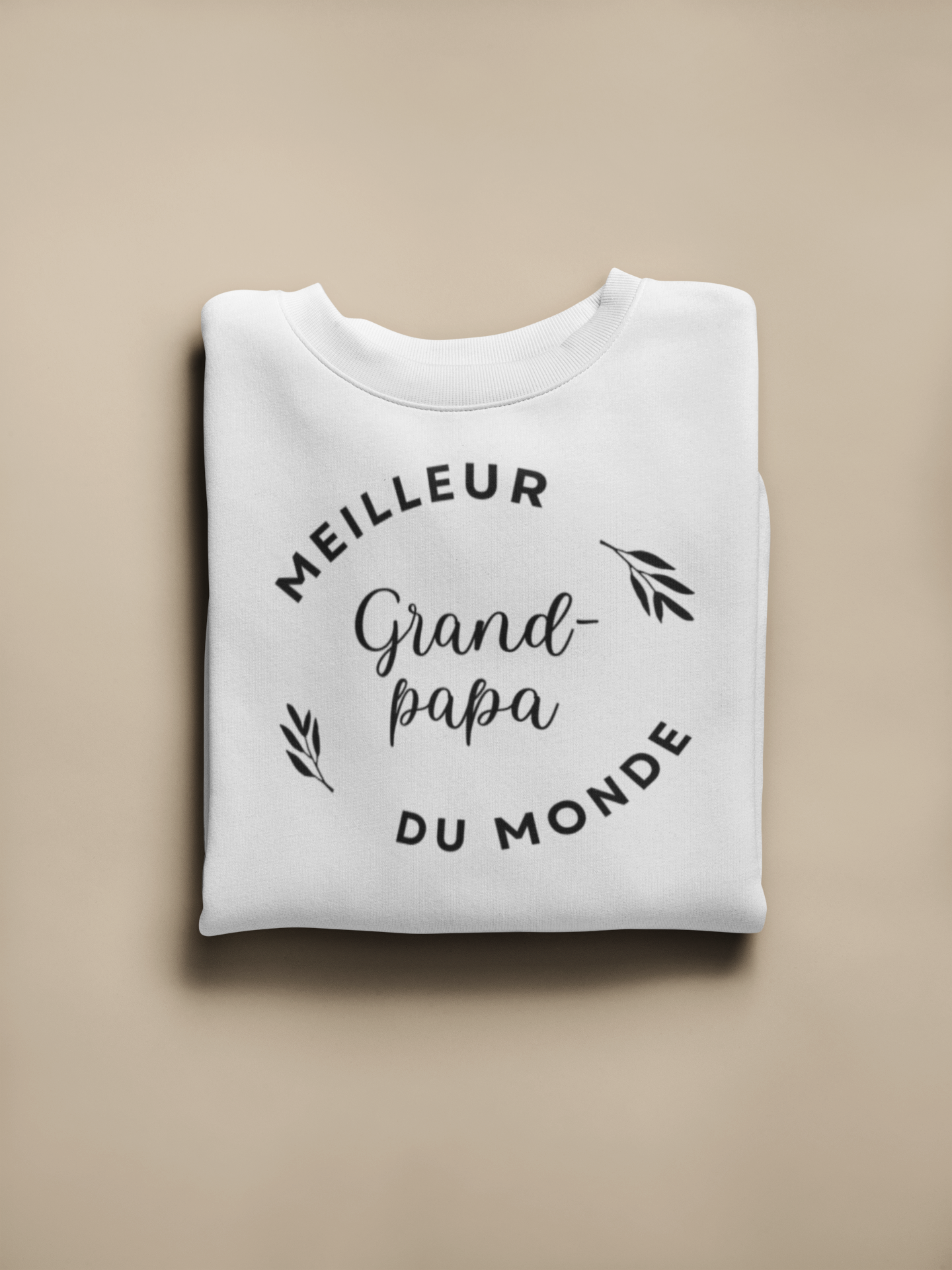 Crewneck - COMBO Meilleure grand-maman du monde / Meilleur grand-papa du monde