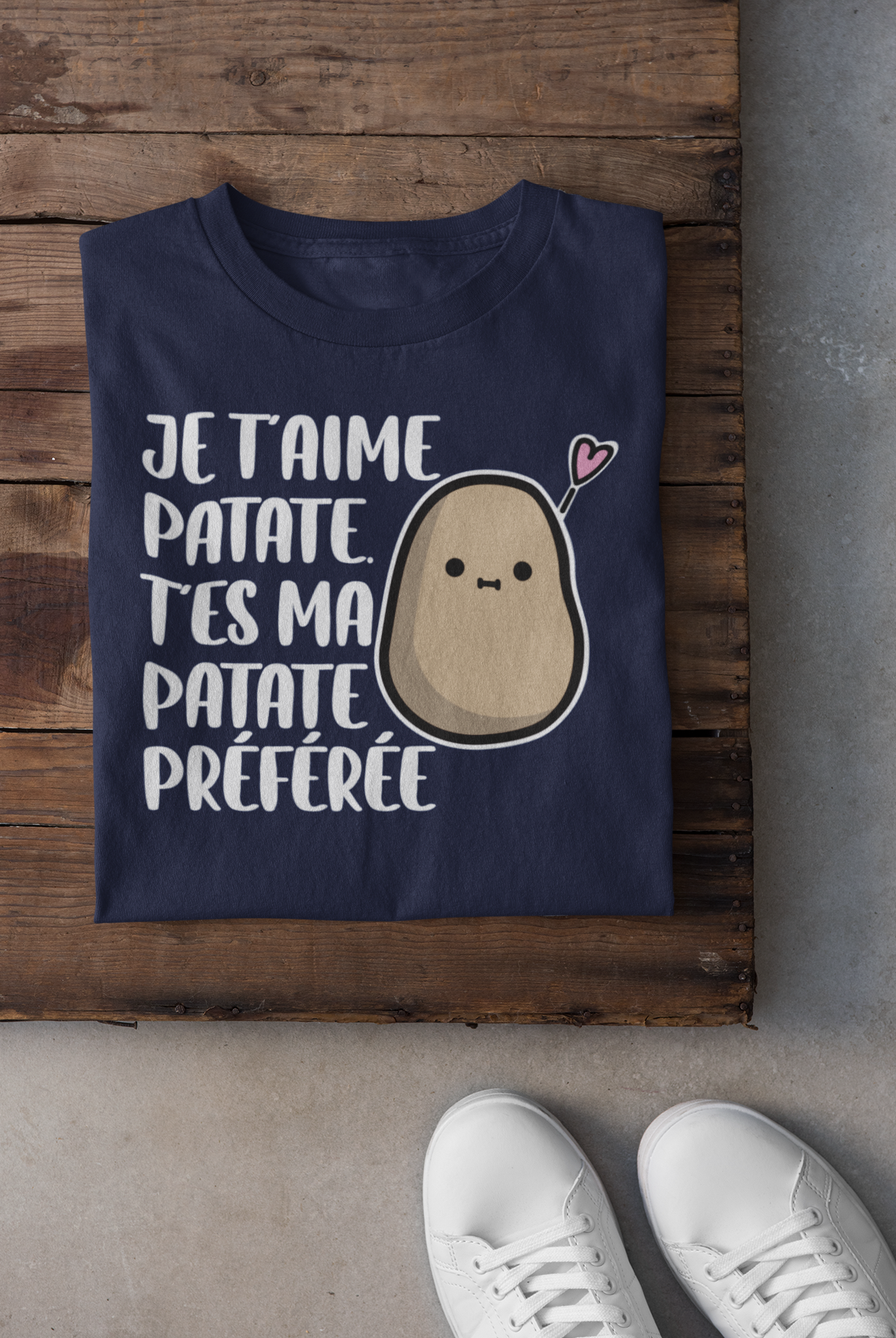 T-shirt - Je t'aime patate