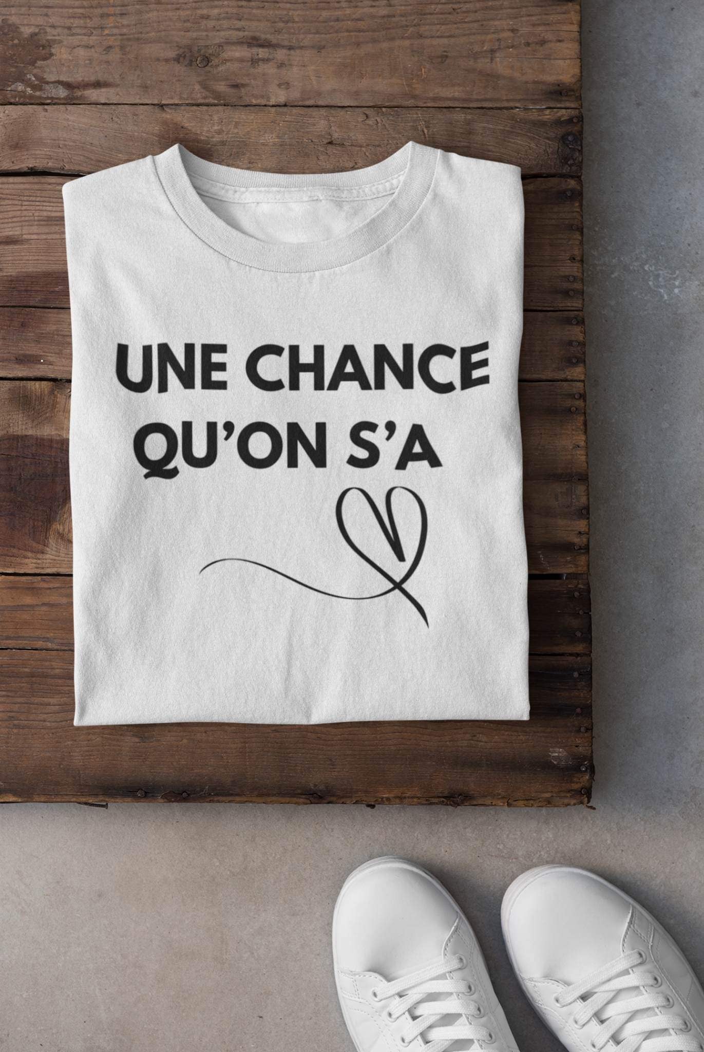 T-shirt - COMBO Une chance qu'on s'a