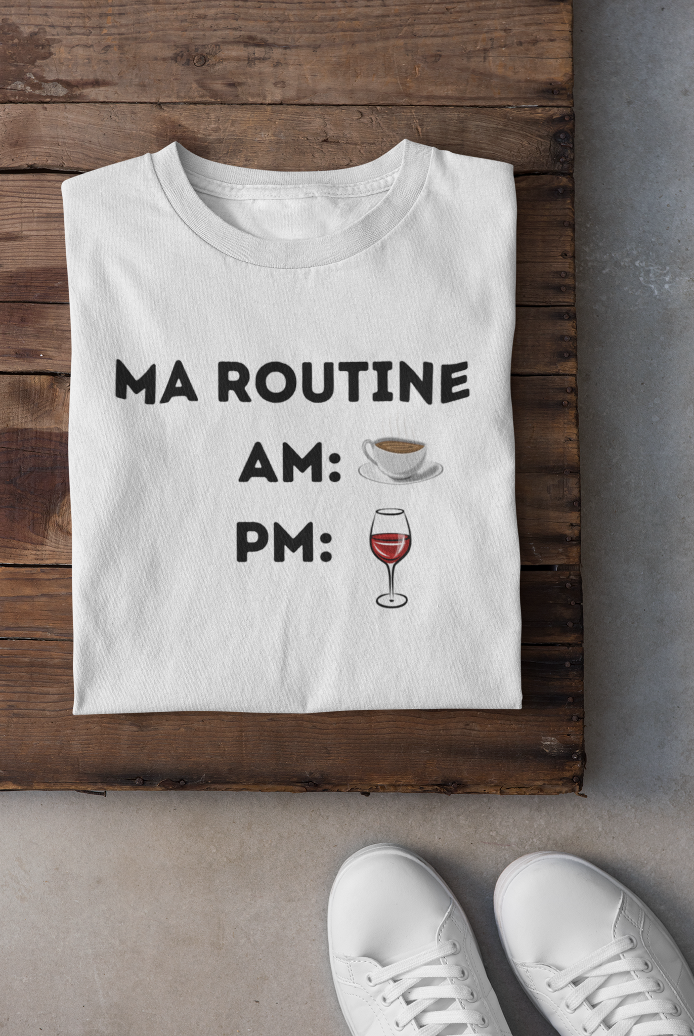 T-shirt - Ma routine