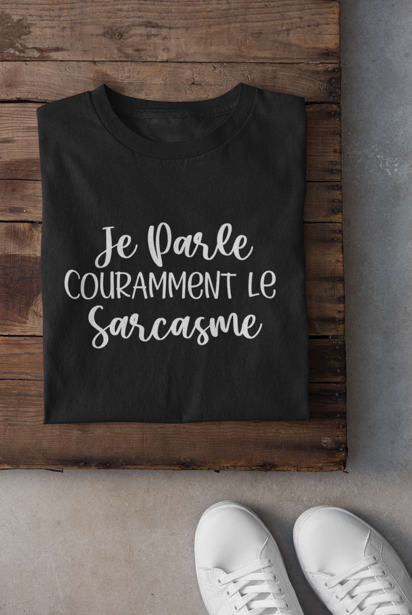 T-shirt - Je parle couramment le sarcasme