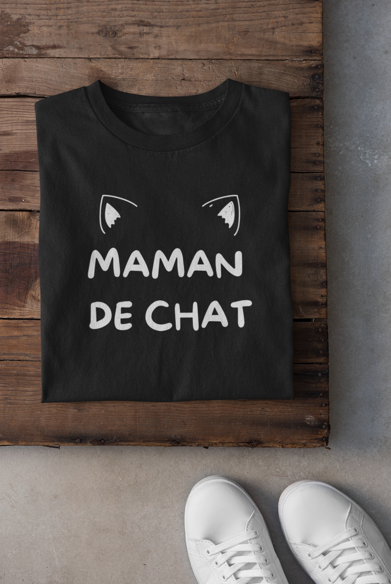 T-shirt - Maman de chat