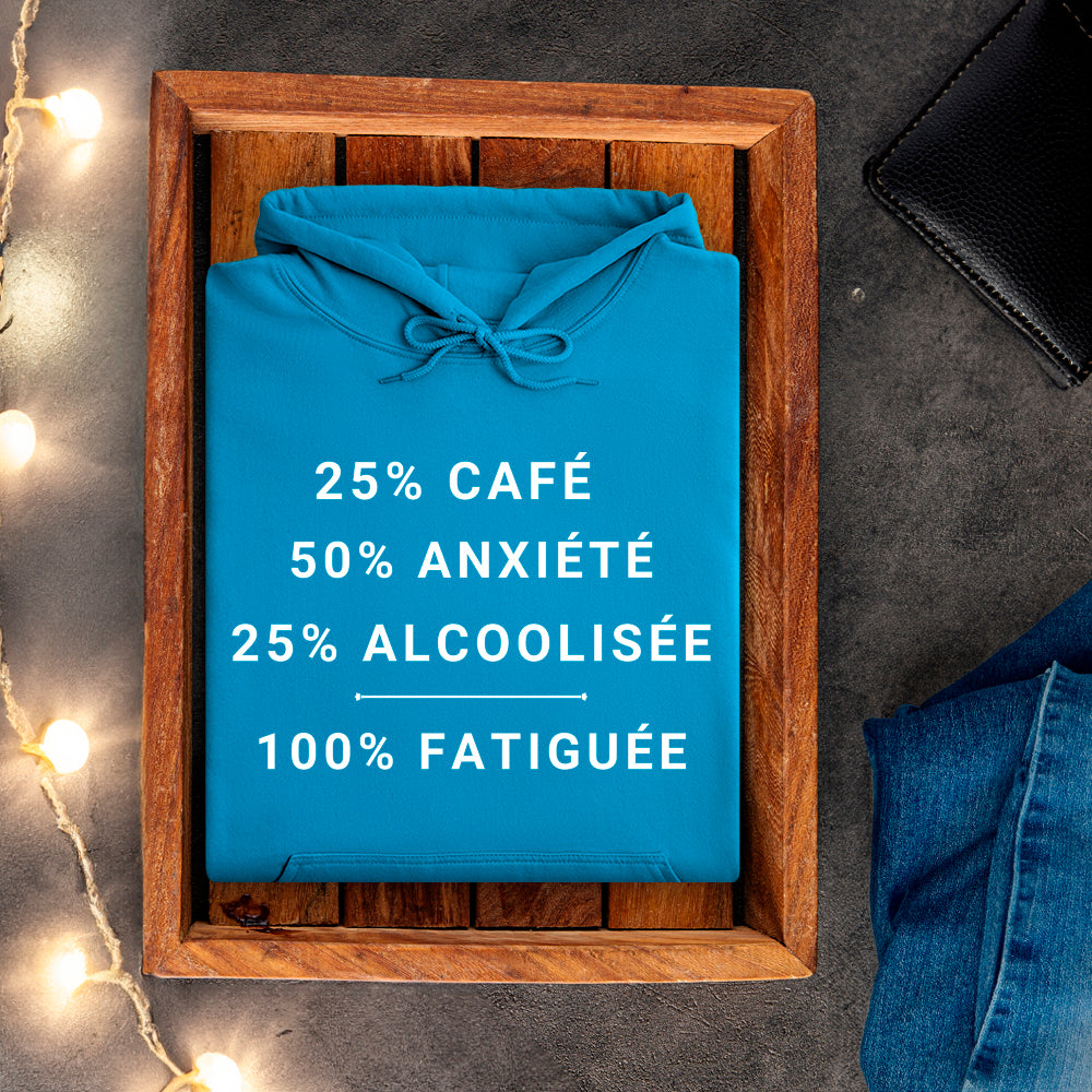 Kangourou - 25% café, 50% anxiété, 25% alcoolisée, 100% fatiguée