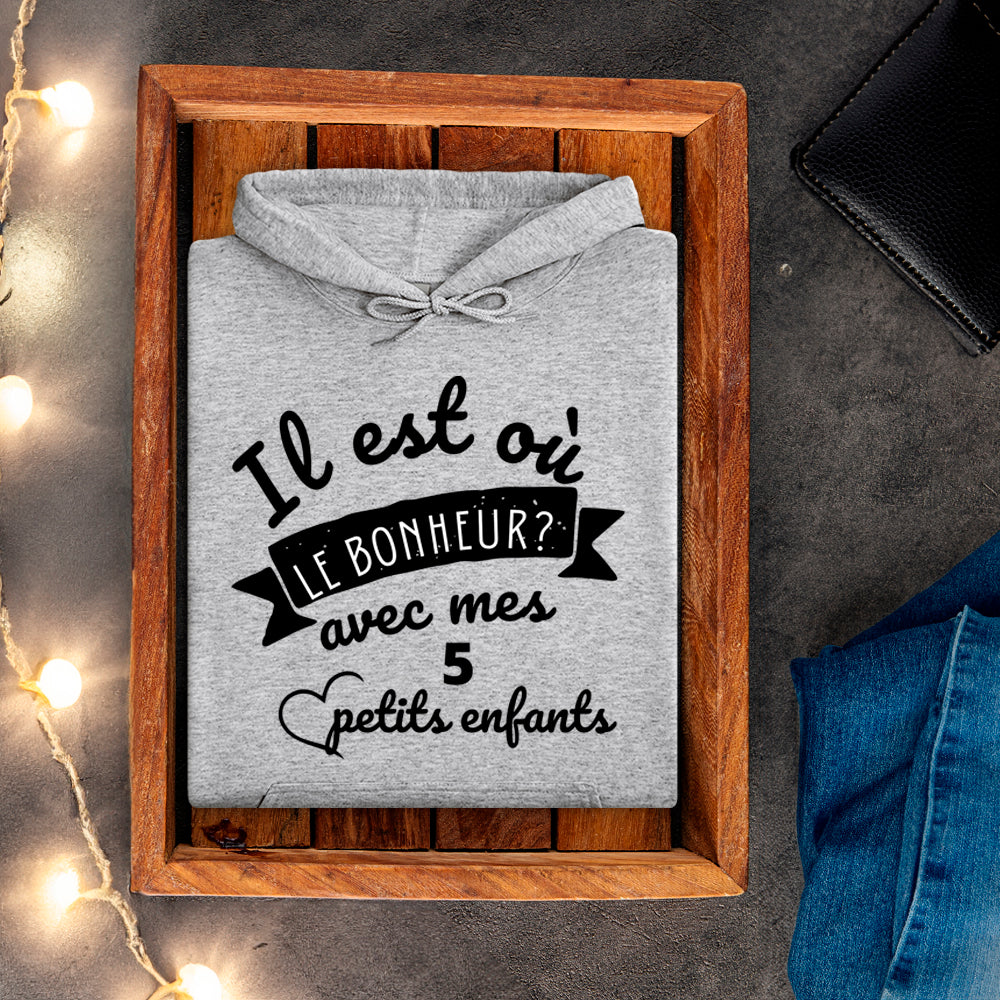 Kangourou - Il est où le bonheur? Avec mes petits enfants - À personnaliser