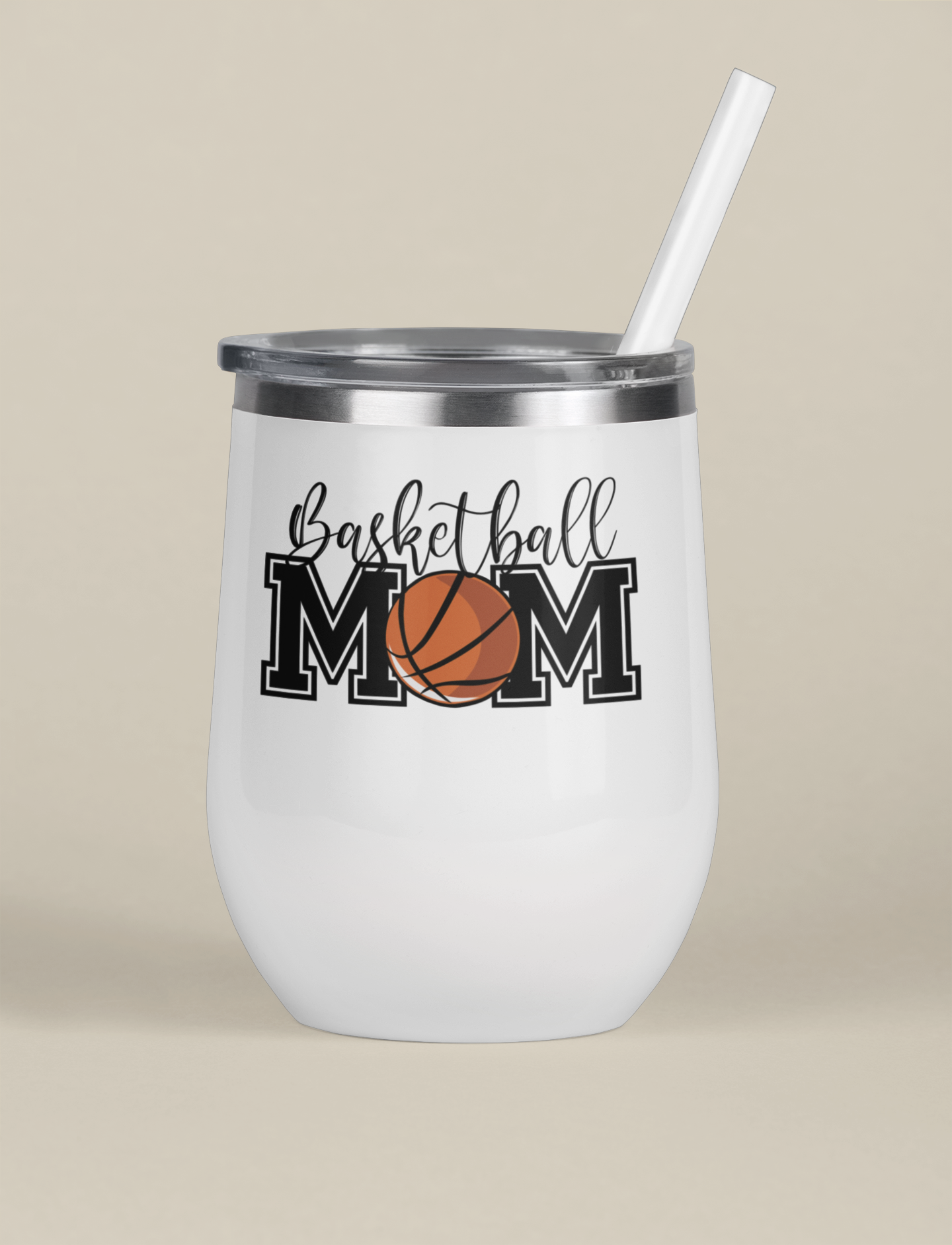 Verre thermos - Basketball mom