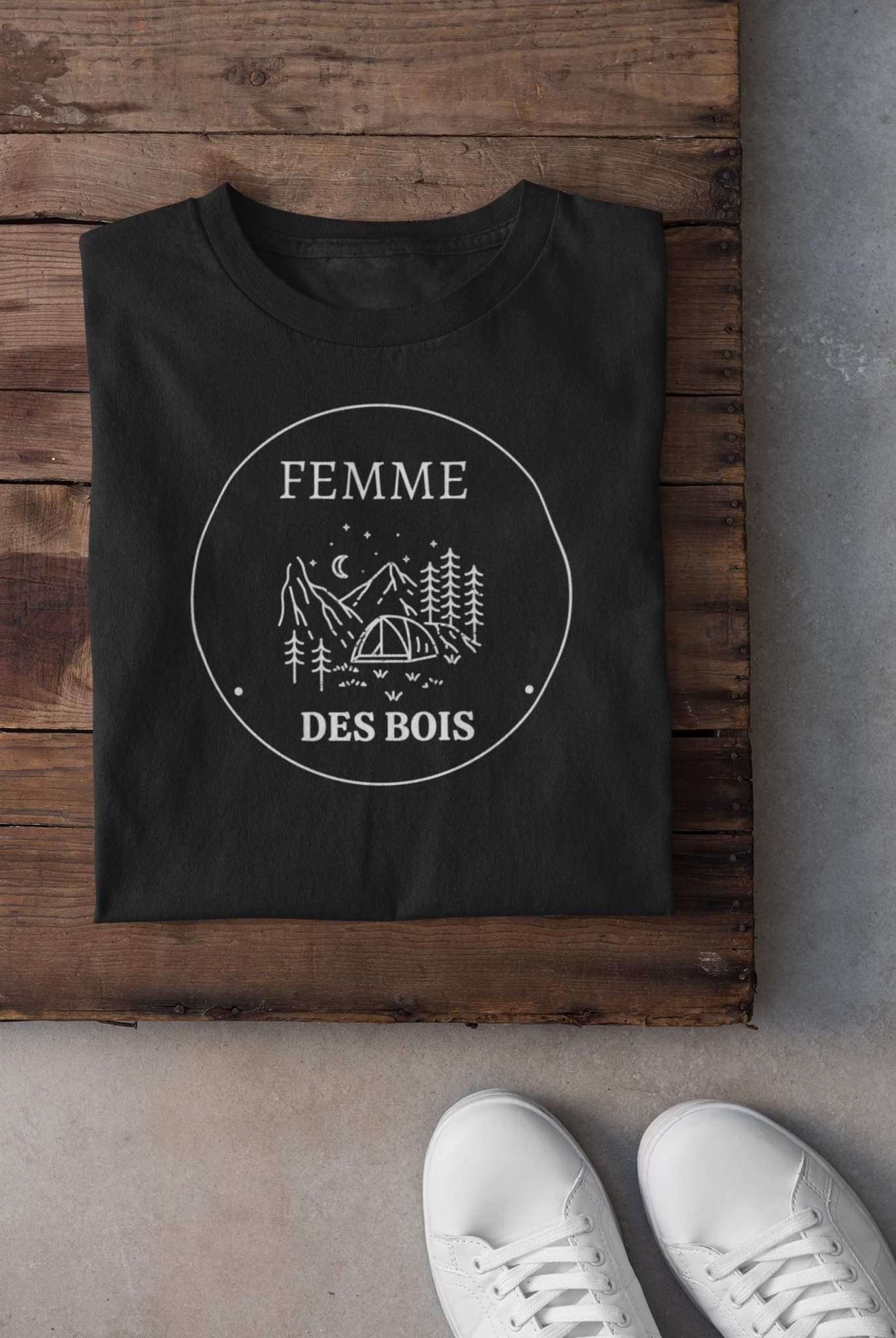 T-shirt - Femme des bois