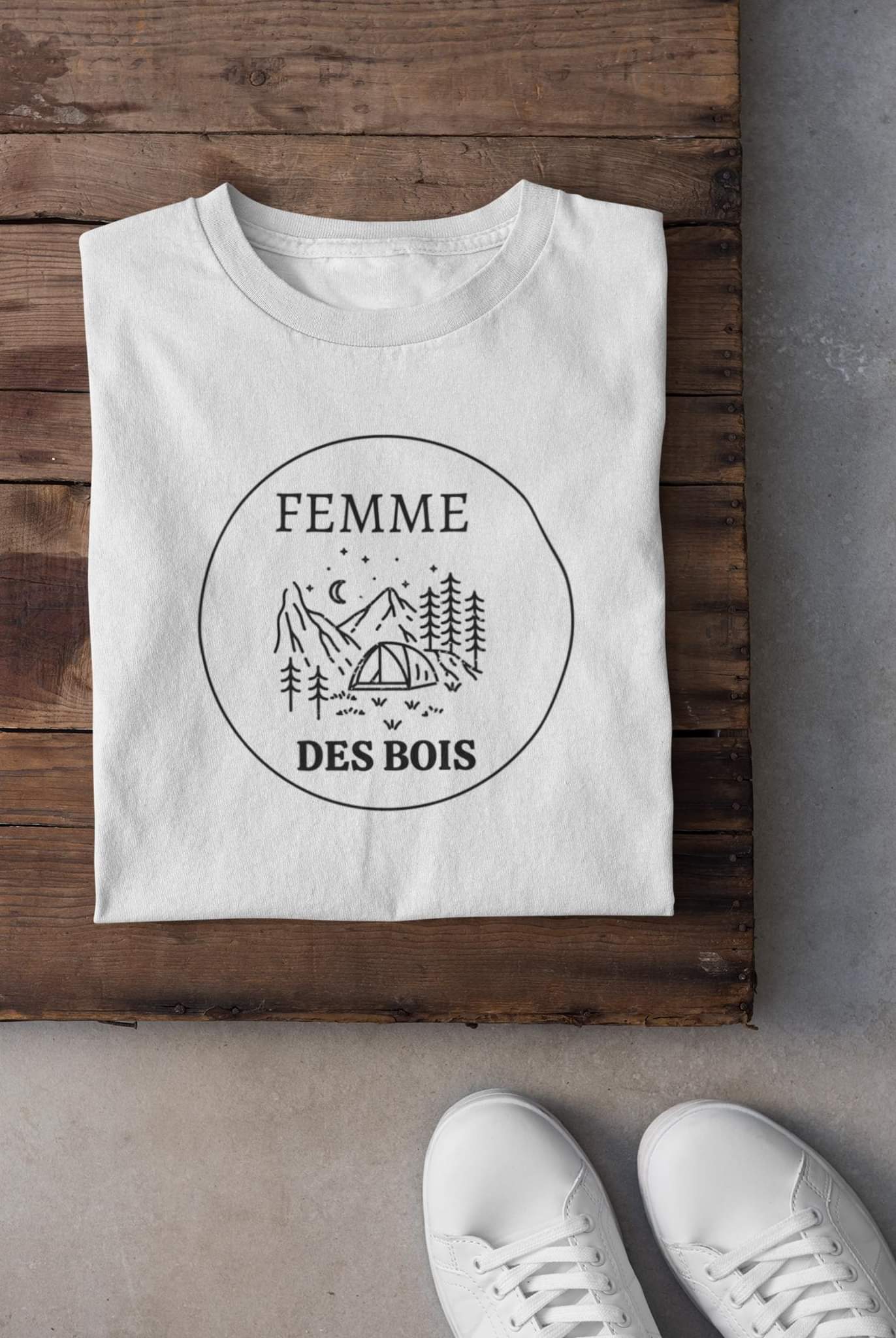 T-shirt - Femme des bois