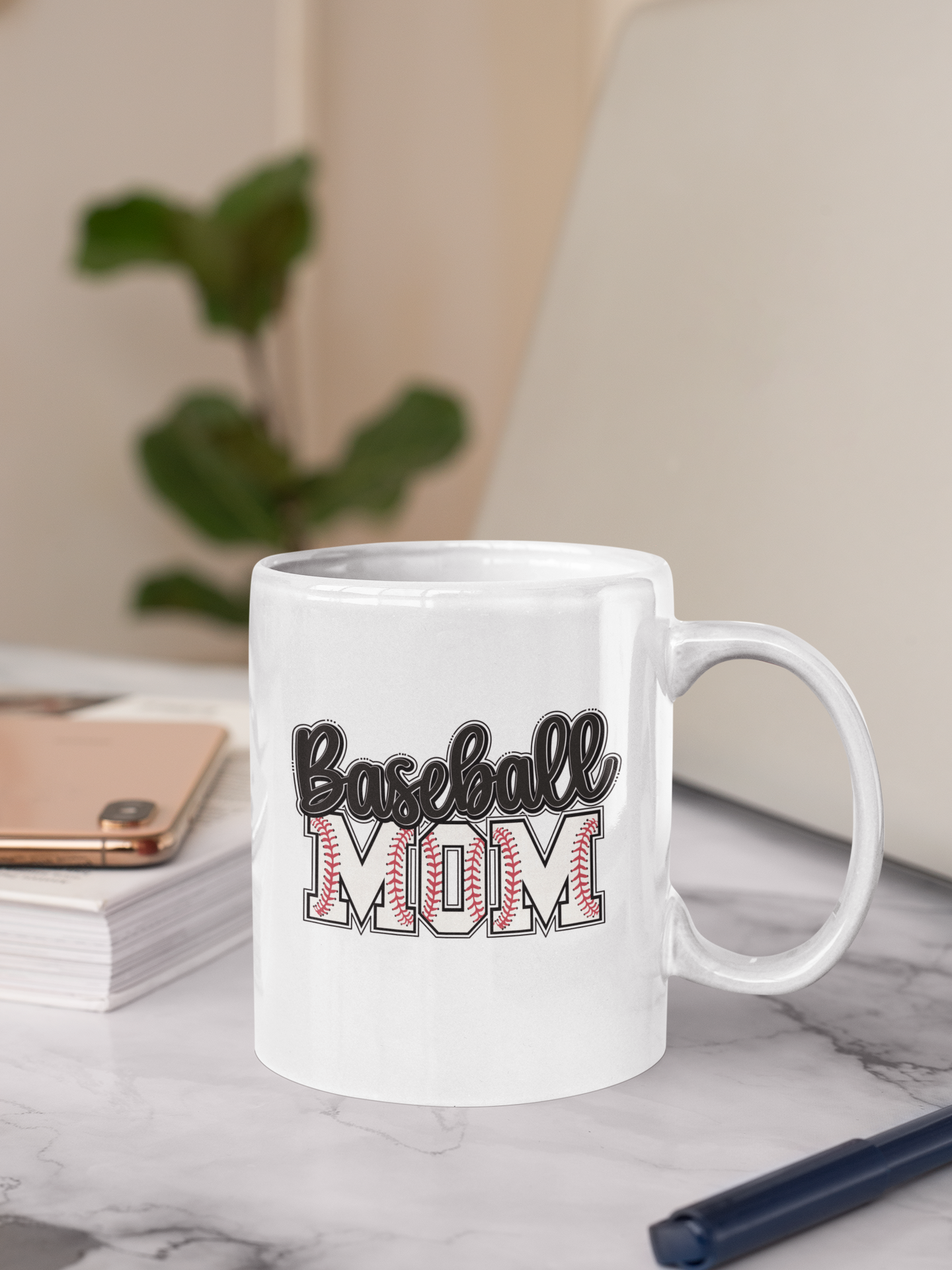 Tasse à café - Baseball mom