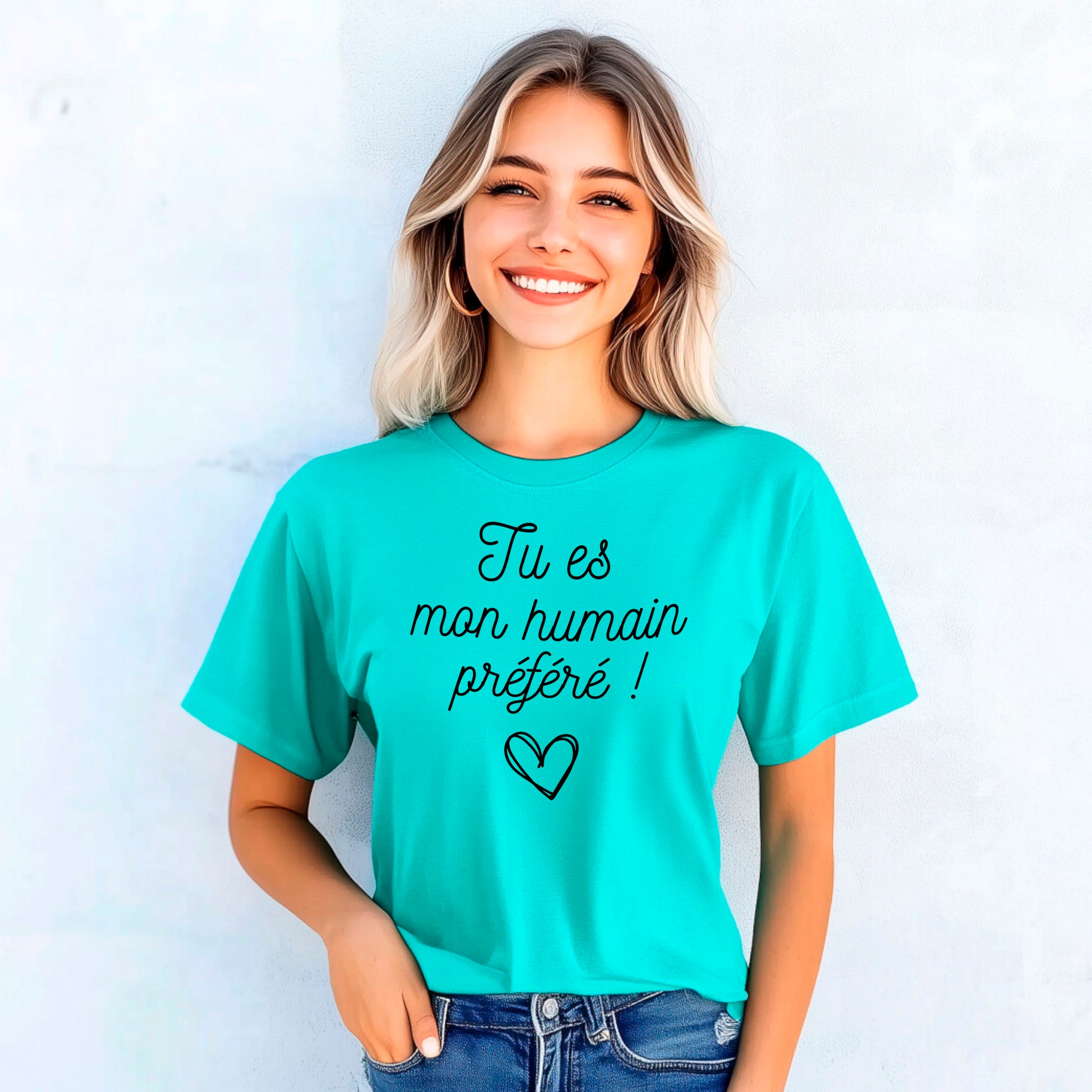 T-shirt - Tu es mon humain préféré
