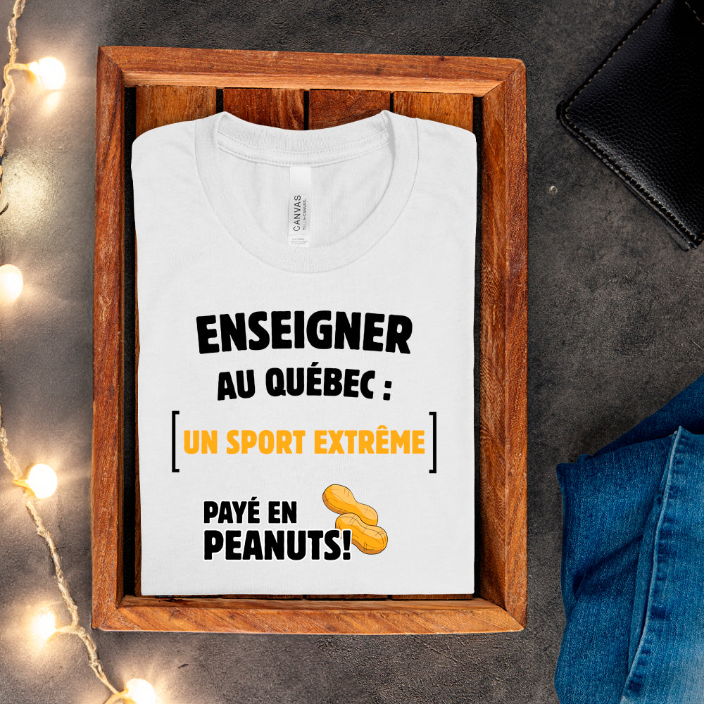 T-shirt - Enseigner au Québec