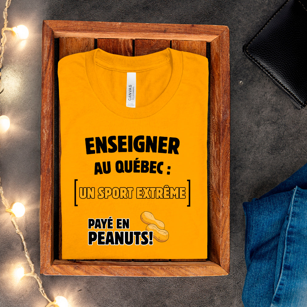 T-shirt - Enseigner au Québec