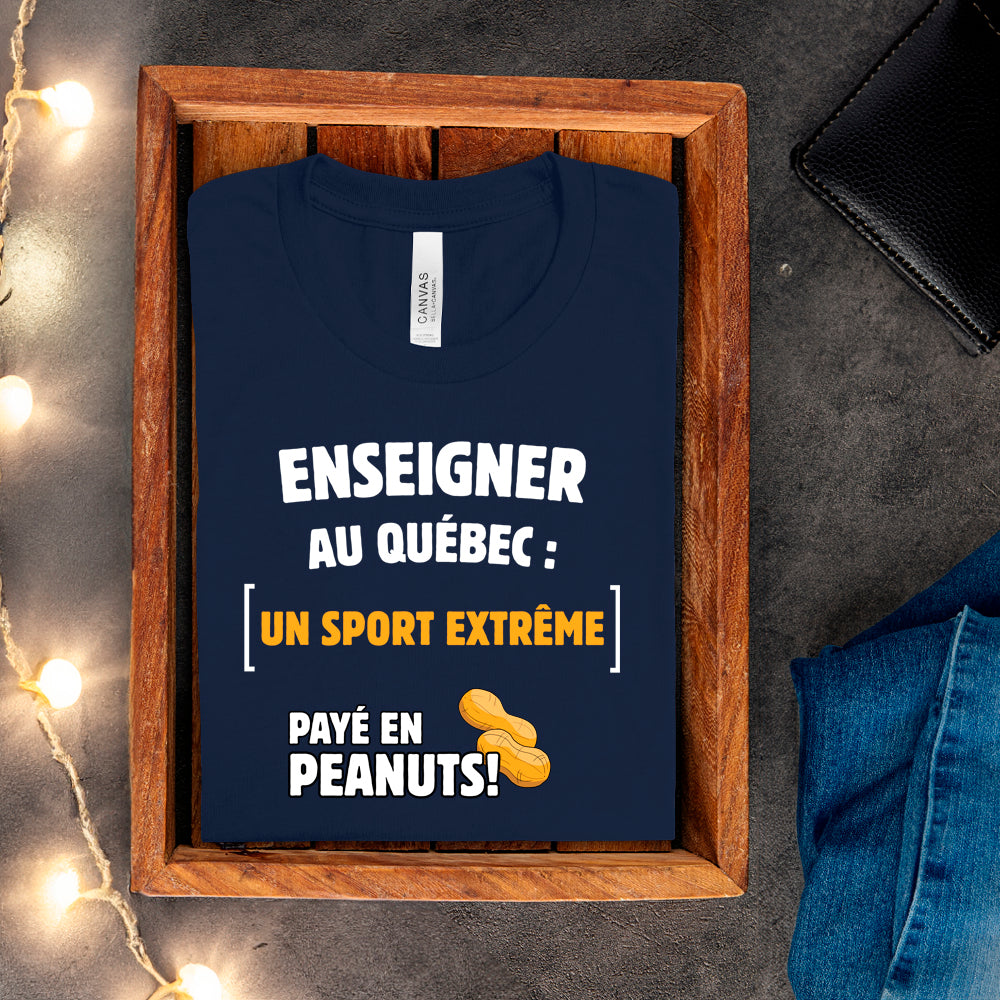 T-shirt - Enseigner au Québec