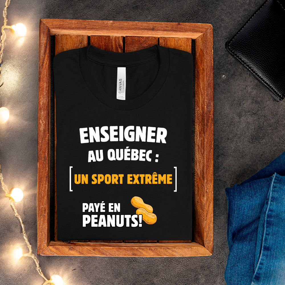 T-shirt - Enseigner au Québec
