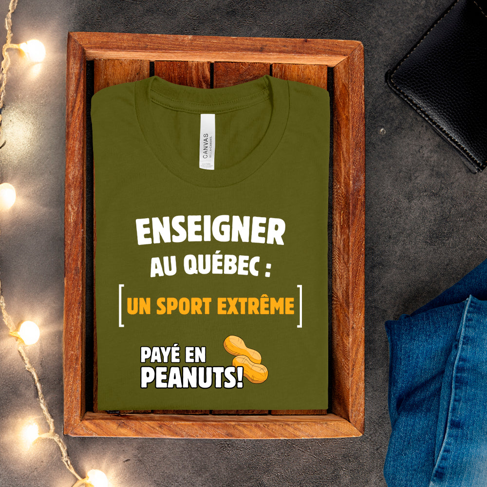 T-shirt - Enseigner au Québec