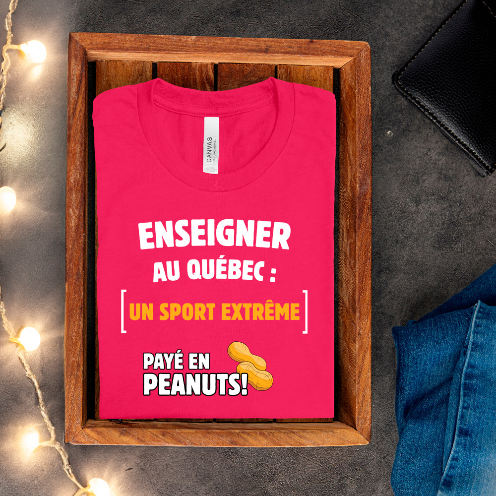 T-shirt - Enseigner au Québec