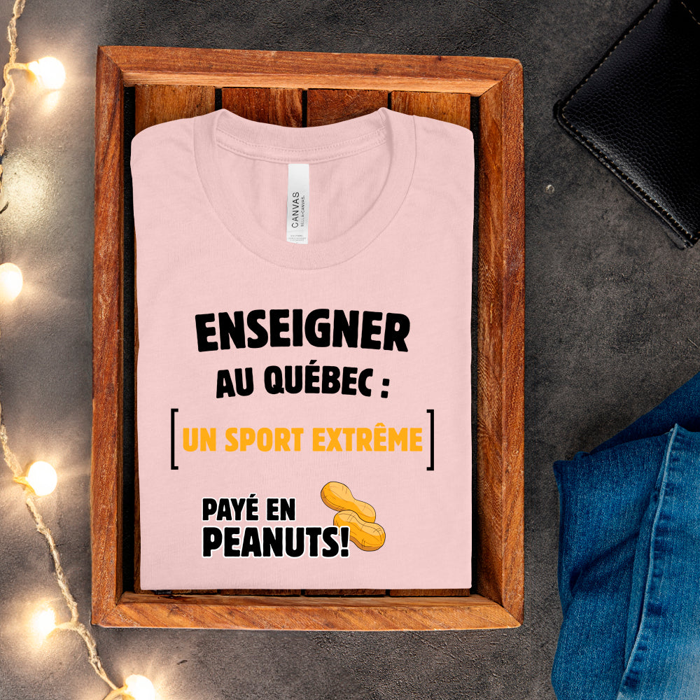 T-shirt - Enseigner au Québec