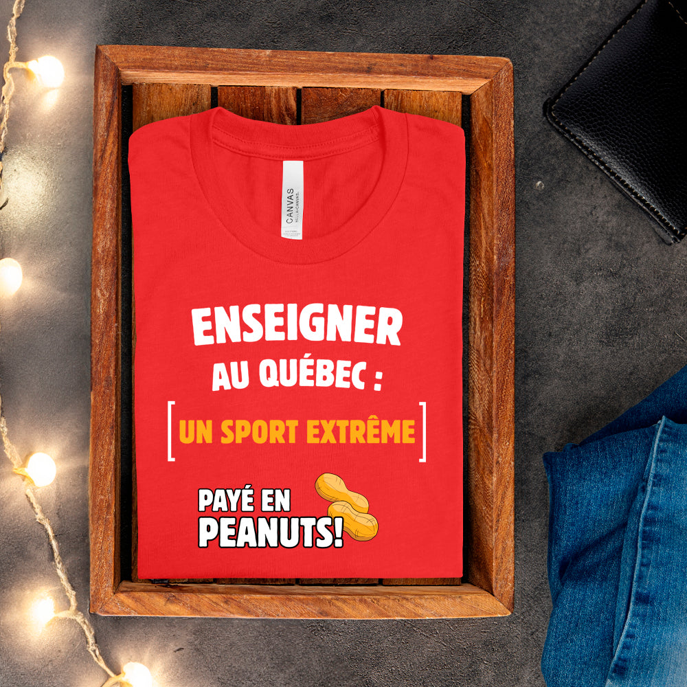 T-shirt - Enseigner au Québec