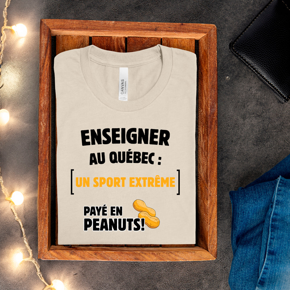 T-shirt - Enseigner au Québec