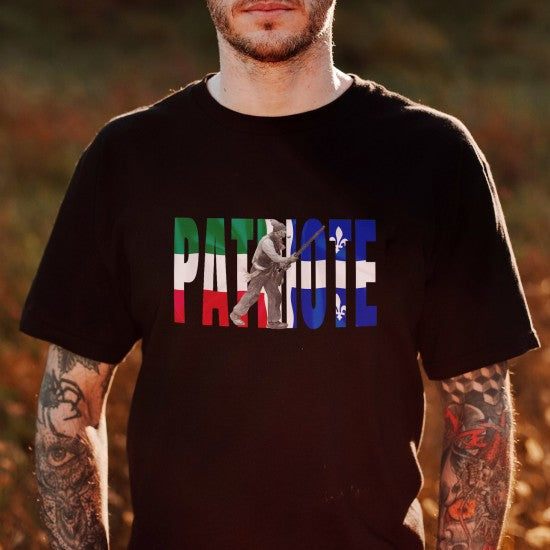 T-shirt Québec/patriote - homme