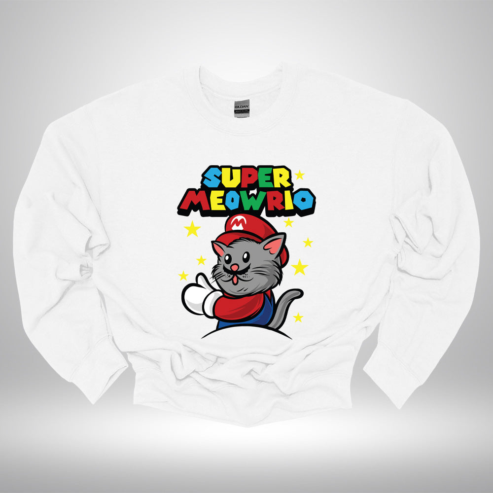 Crewneck - Super Meowrio