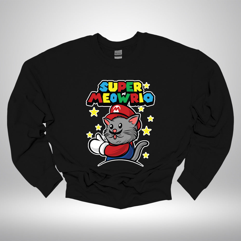 Crewneck - Super Meowrio