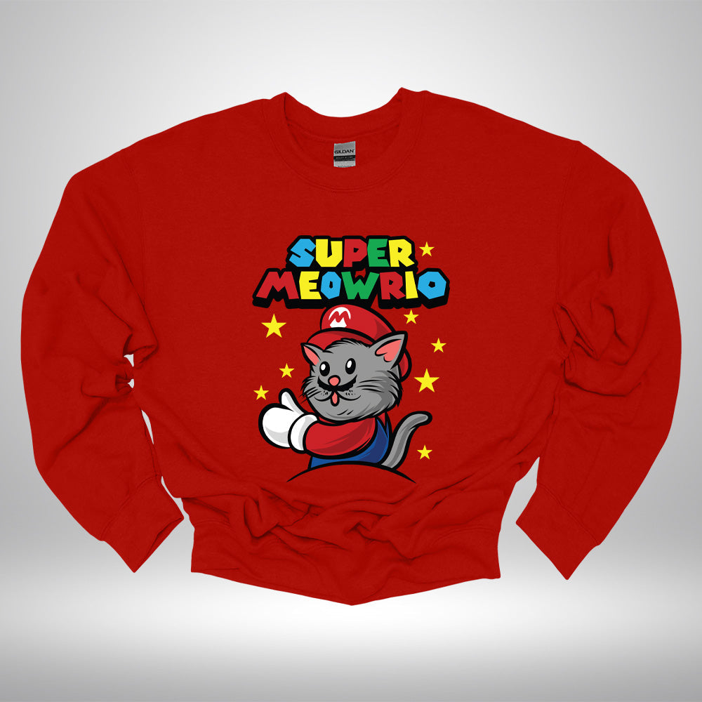 Crewneck - Super Meowrio