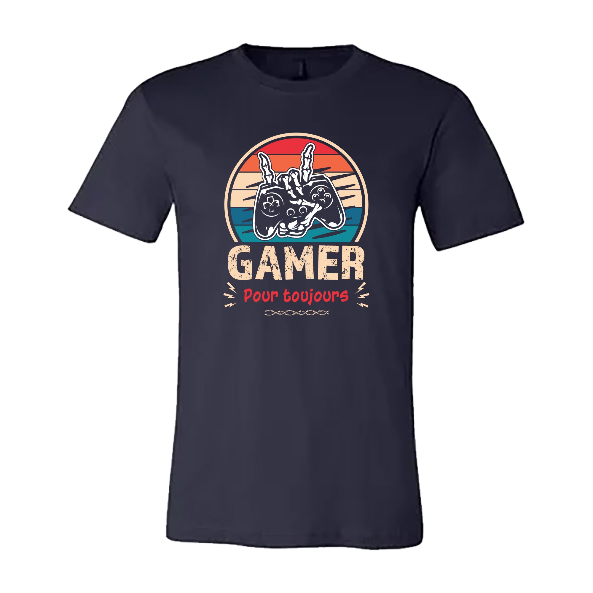 T-shirt - Gamer pour toujours
