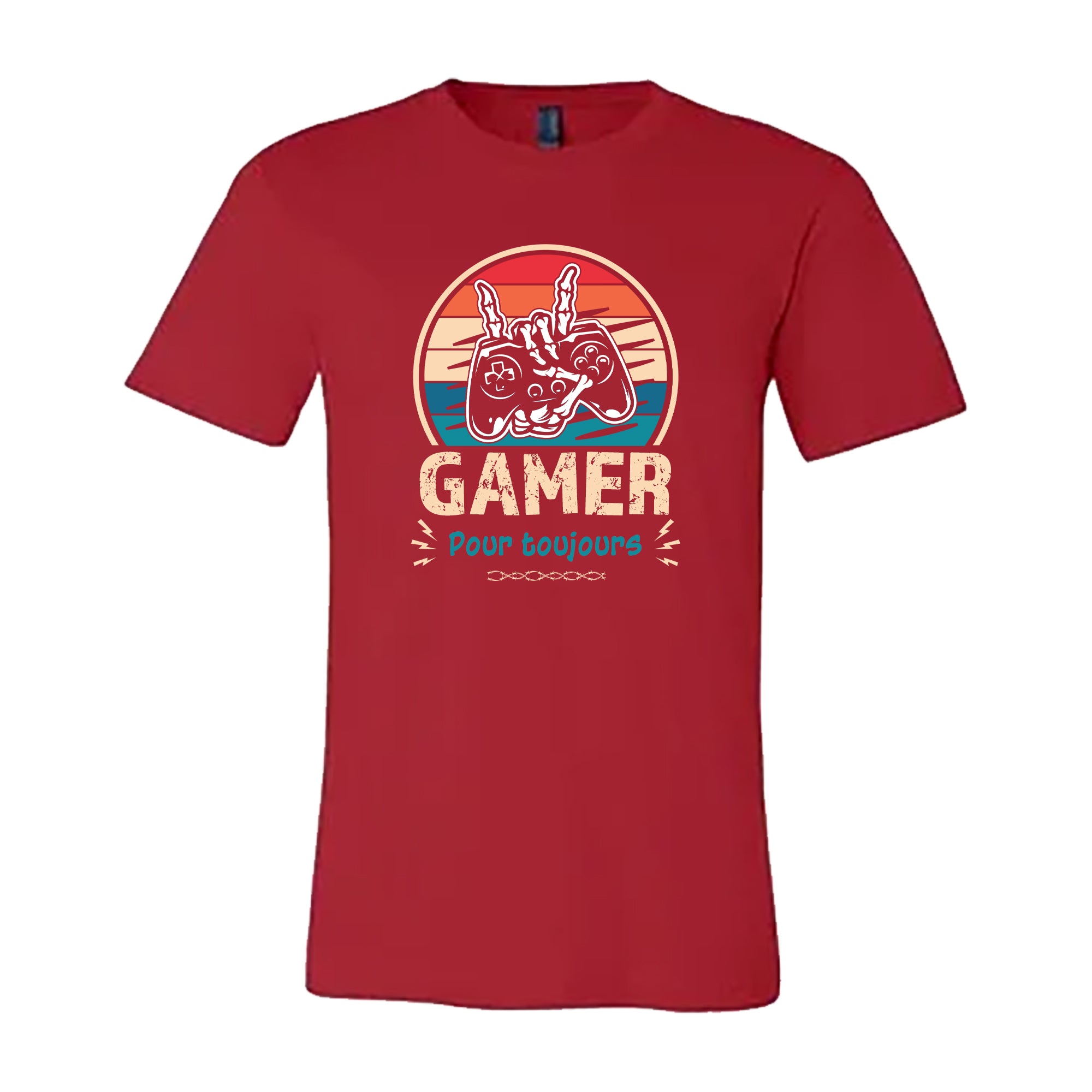 T-shirt - Gamer pour toujours
