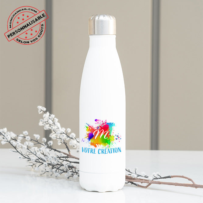 Lot De 4 Bouteilles D'eau En Métal à Paroi Simple En Acier Inoxydable De 300 Ml Avec Manchon Pour Tasse 87018640 Lot De 4 Bouteilles D'eau En Métal à Paroi Simple En Acier Inoxydable De 300 Ml Avec Manchon Pour Tasse 87018640
