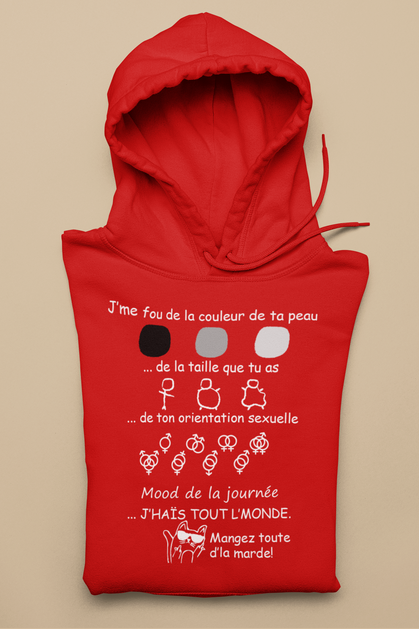 Coton ouaté- J’me fou de la couleur de ta peau..