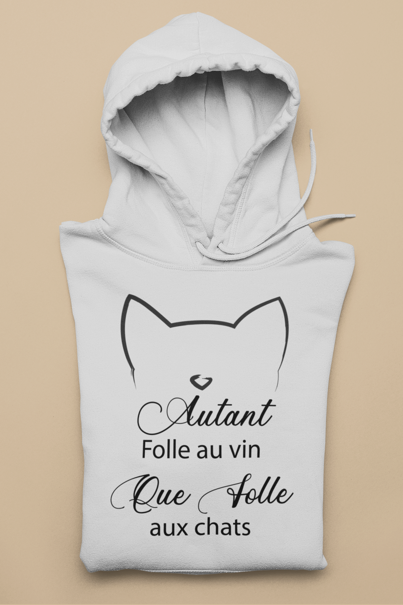 Kangourou - Autant folle au vin que folle aux chats