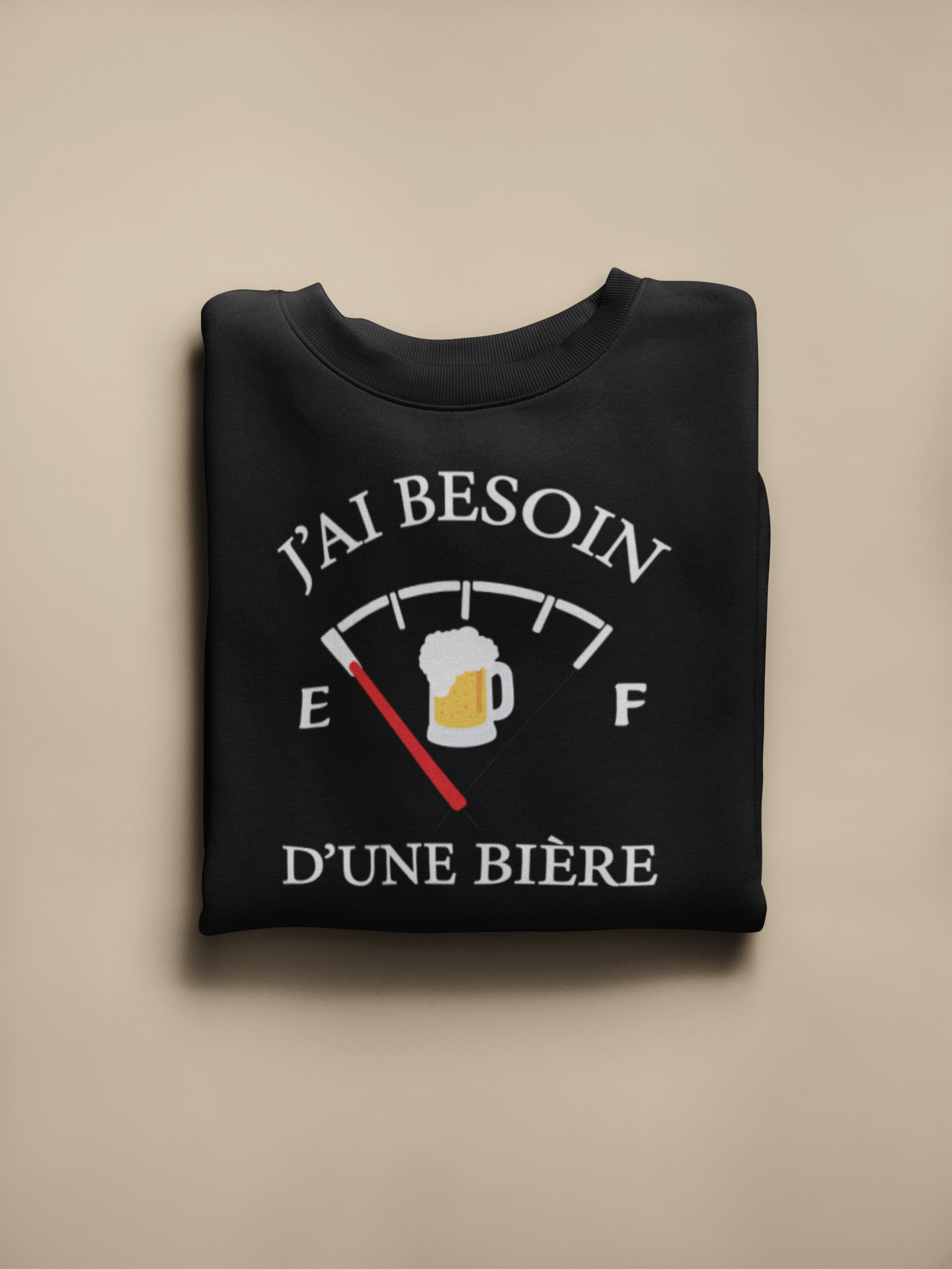 Crewneck - J'ai besoin d'un bière