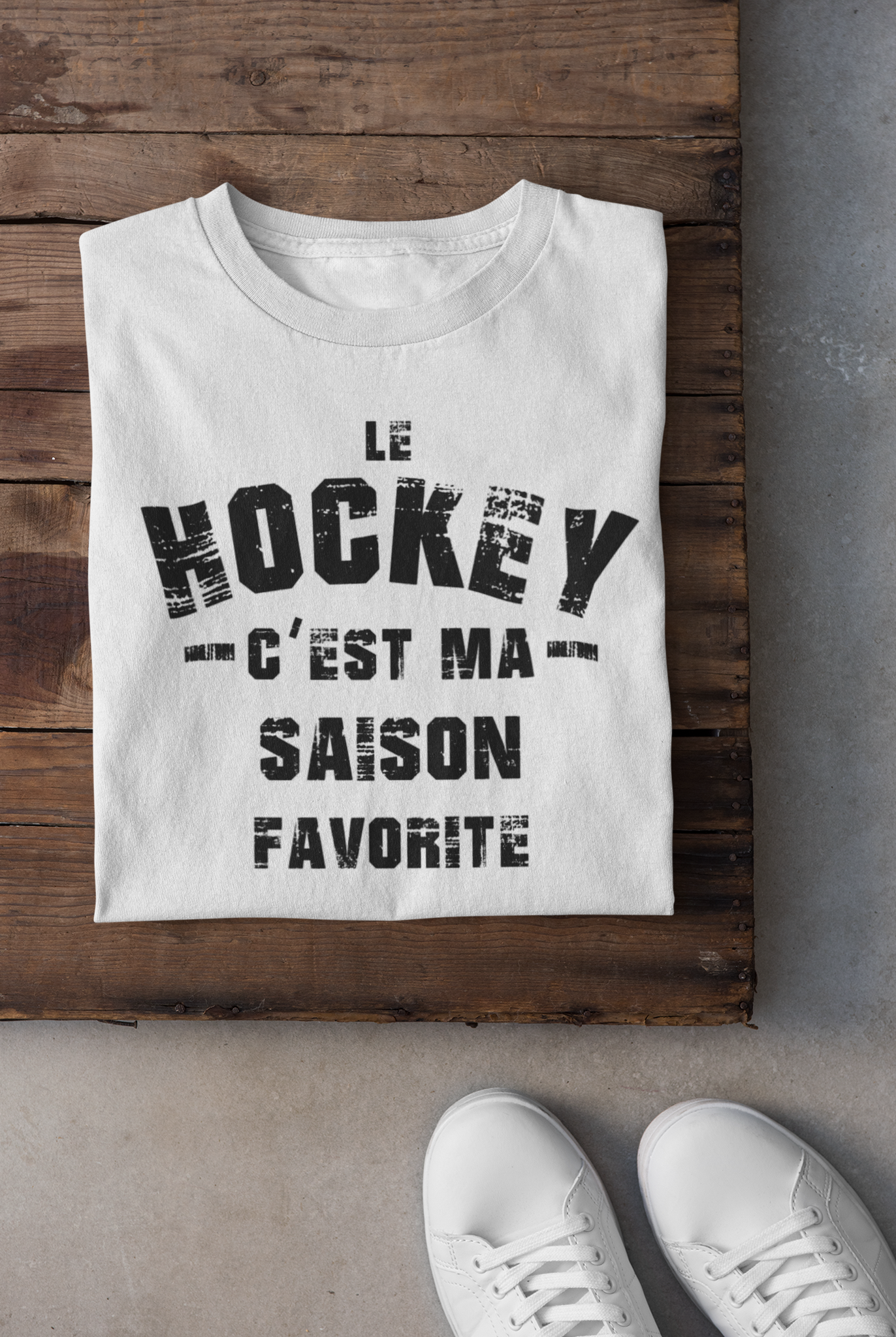 T-Shirt - Le hockey c'est ma saison favorite