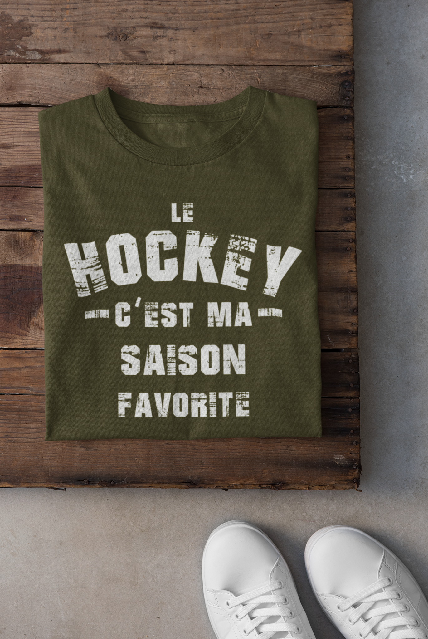 T-Shirt - Le hockey c'est ma saison favorite