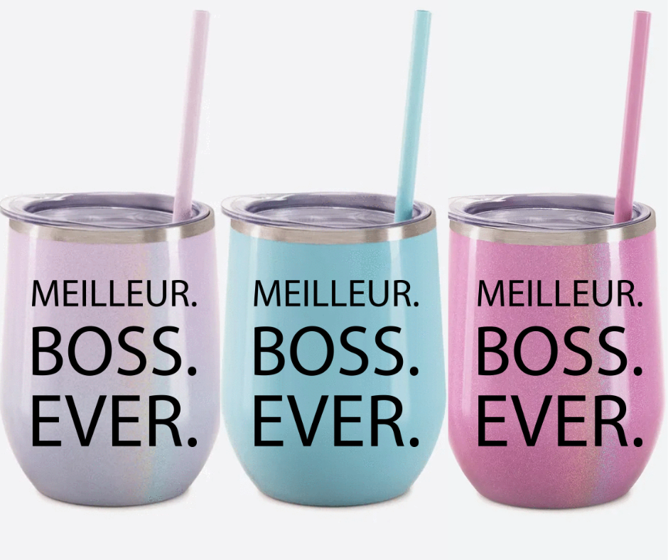 Verre thermos - Meilleur boss ever