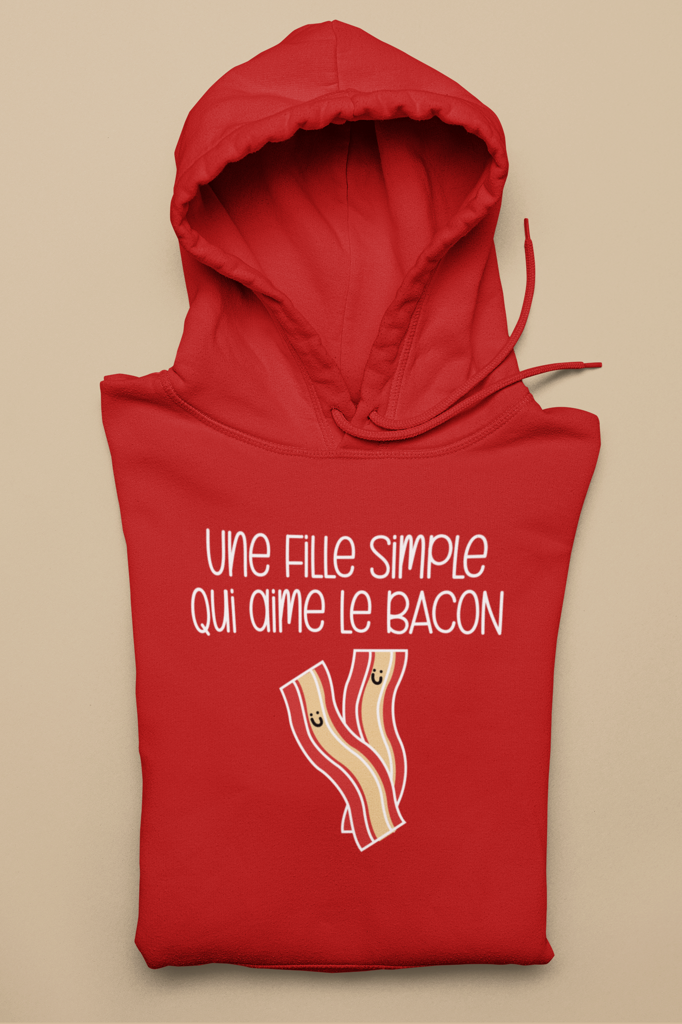 Kangourou - Une fille simple qui aime le bacon