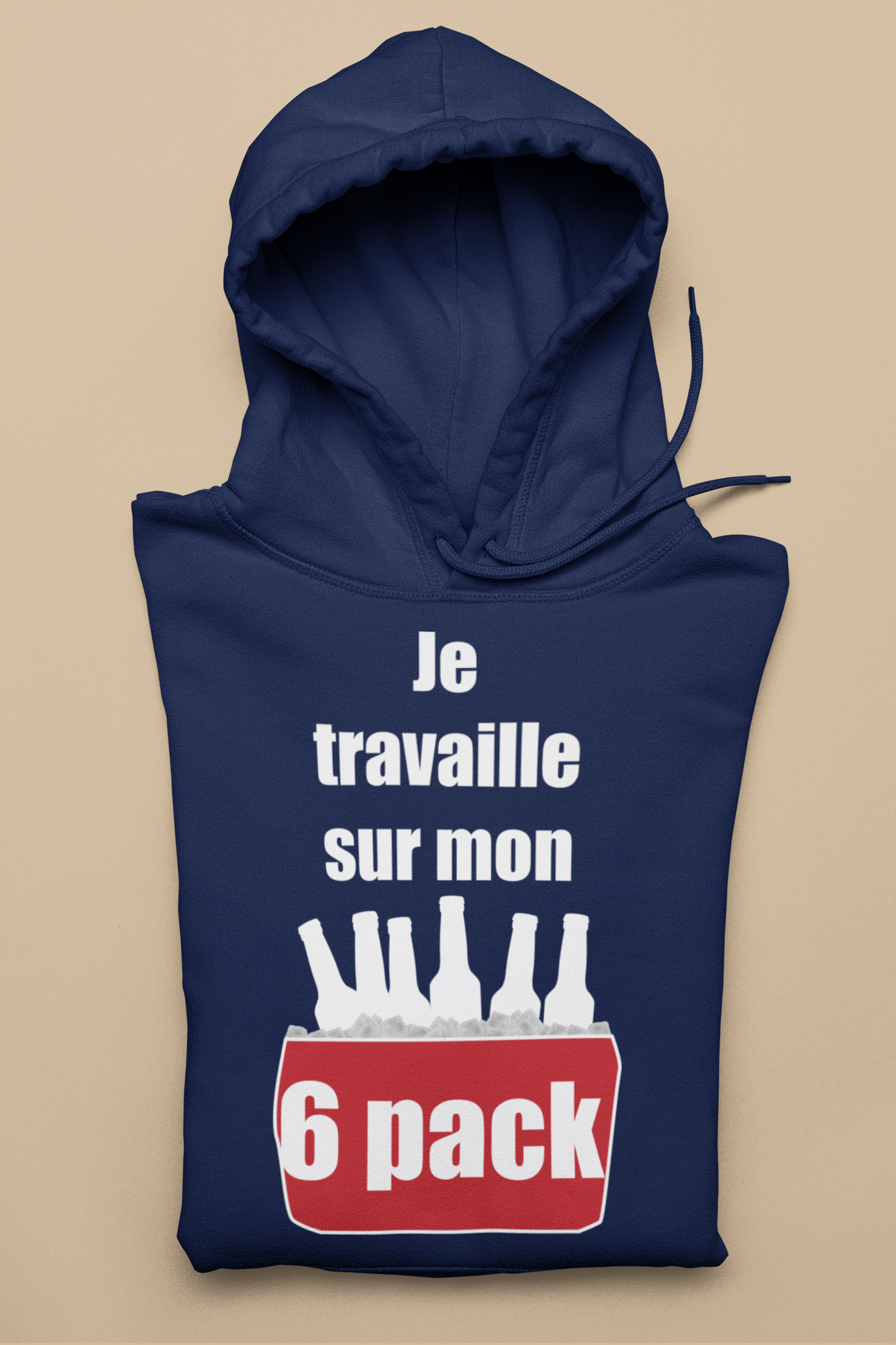 Coton ouaté- Je travail sur mon 6 packs!