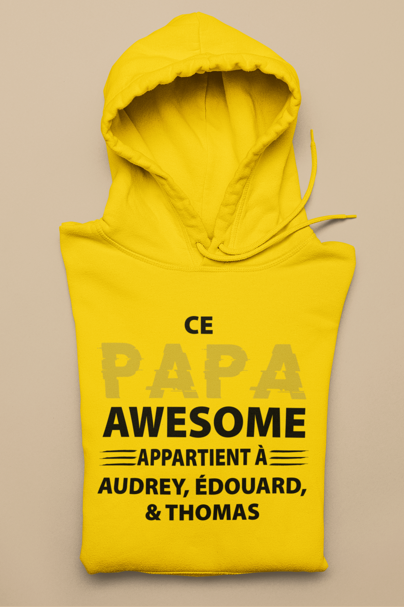 Kangourou - Ce papa awesome appartient à - À personnaliser