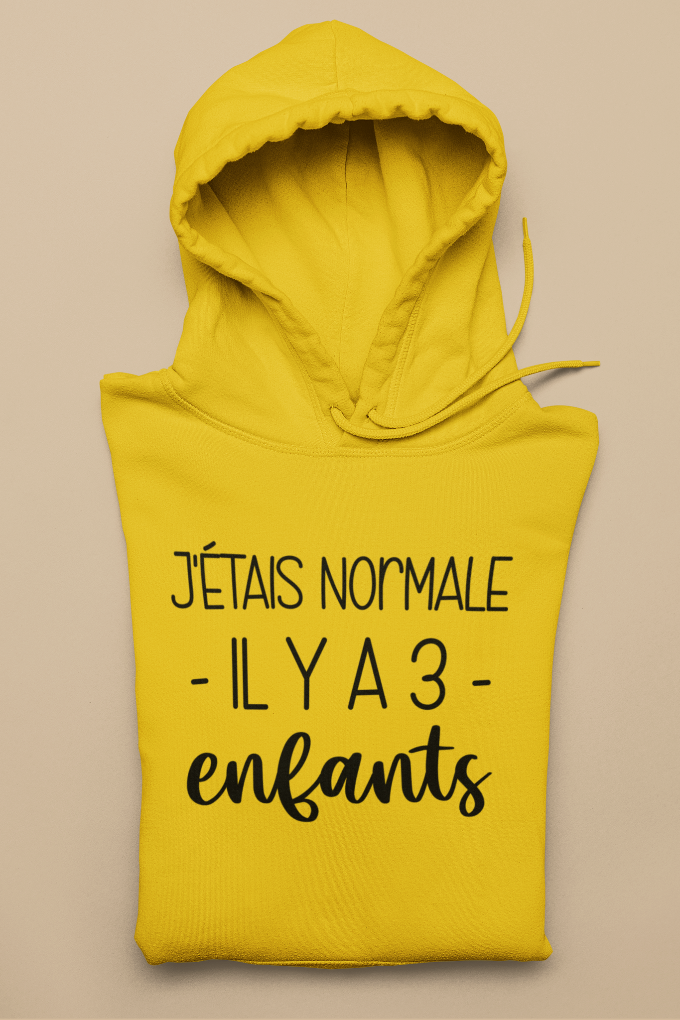 Coton ouaté- J’étais normale il y a ( Personnalisable) enfants!