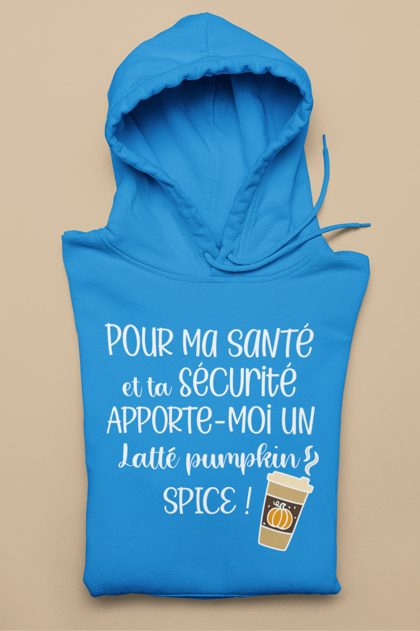 Kangourou - Pour ma santé et ta sécurité apporte-moi un latté pumpkin spice