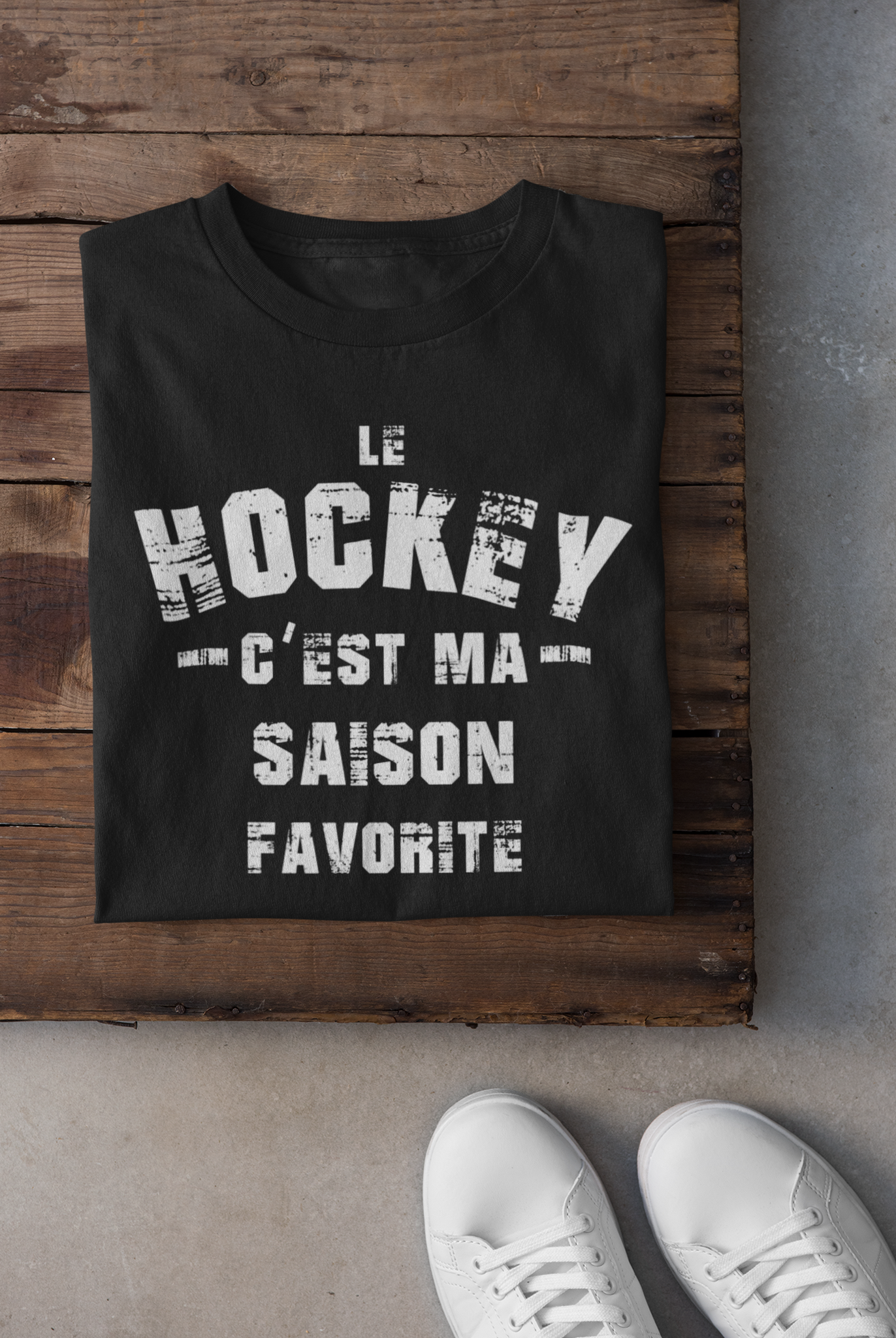 T-Shirt - Le hockey c'est ma saison favorite