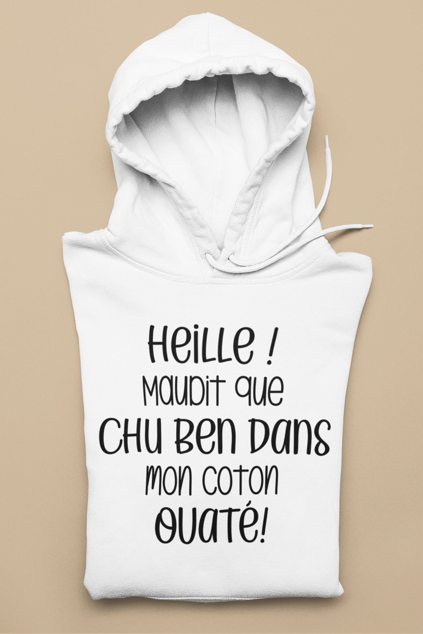 Coton ouaté- Heille maudit que chu ben dans mon coton ouaté!