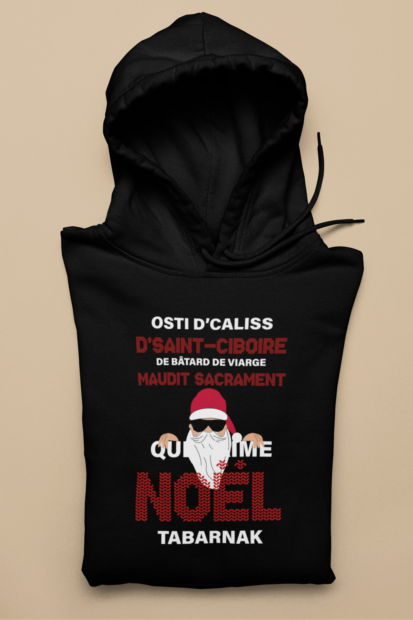 Coton ouaté - Noël - Ost* d’cali** d’St-Ciboi** que j'aime Noël
