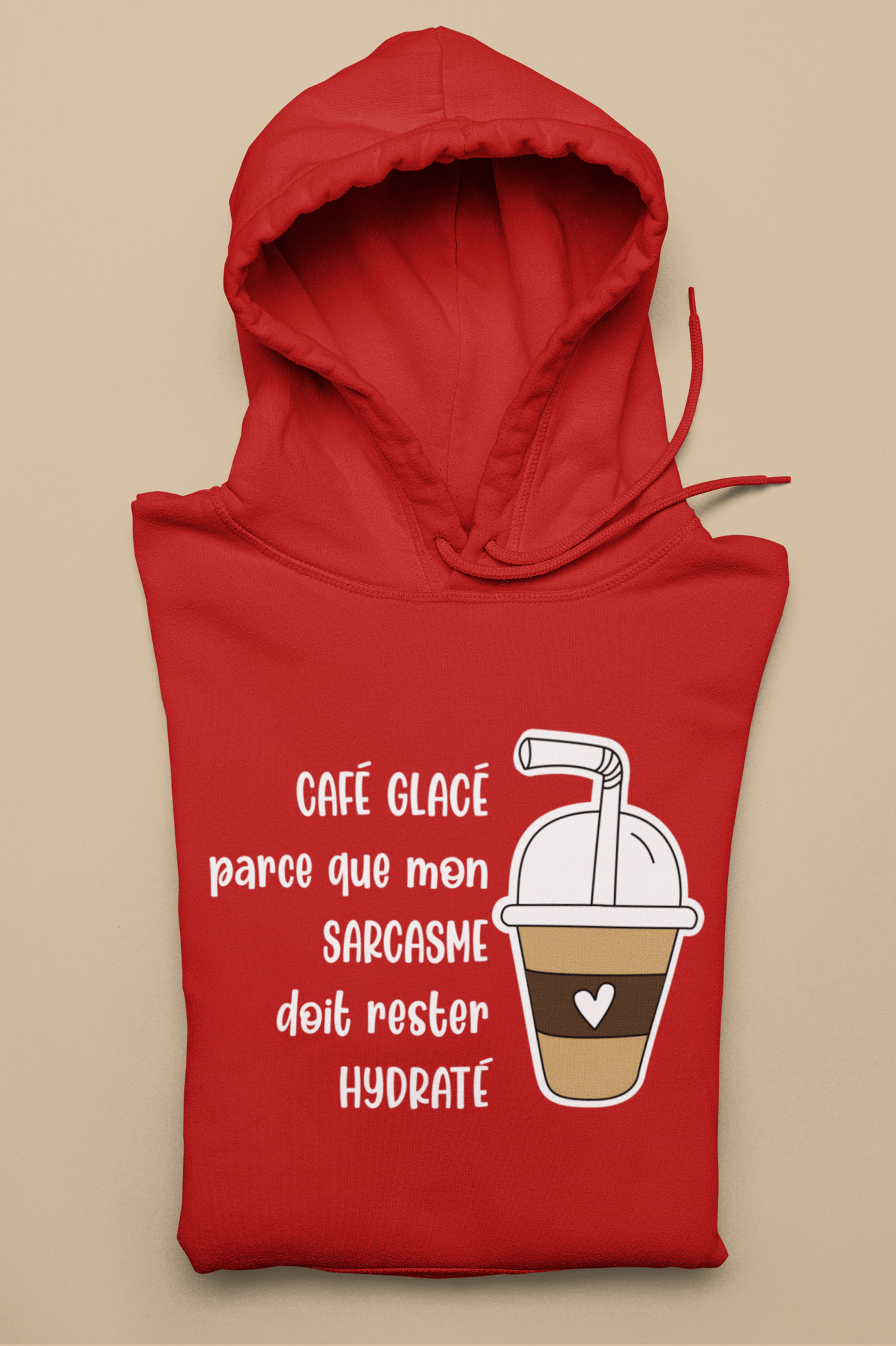Kangourou - Café glacé parce que mon sarcasme doit rester hydraté