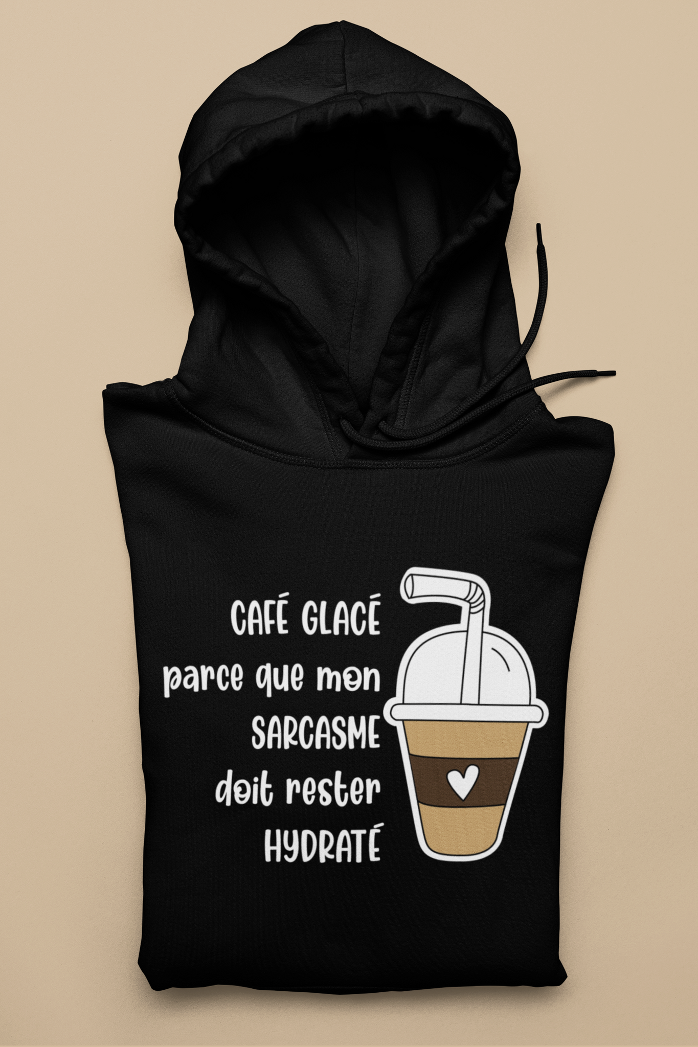 Kangourou - Café glacé parce que mon sarcasme doit rester hydraté