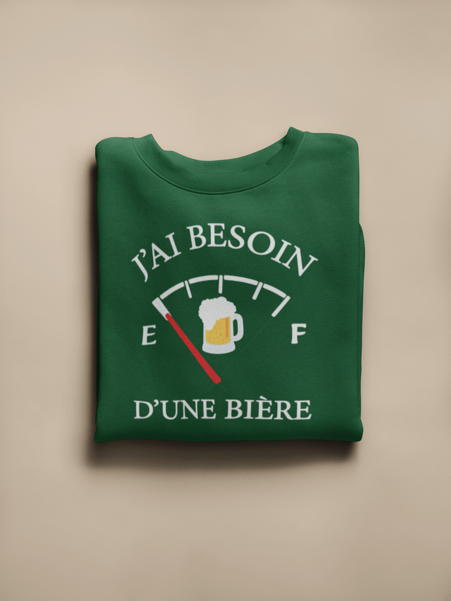 Crewneck - J'ai besoin d'un bière