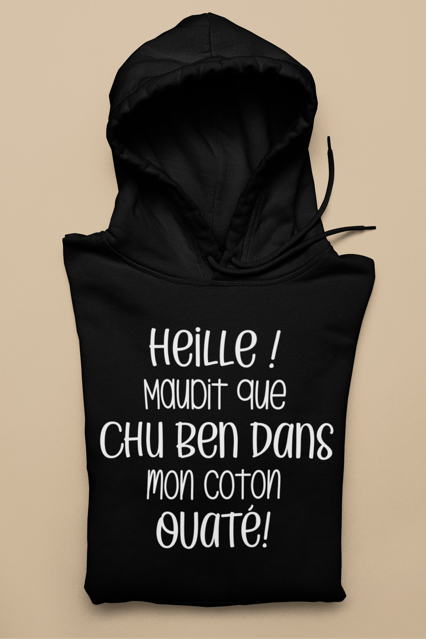 Coton ouaté- Heille maudit que chu ben dans mon coton ouaté!