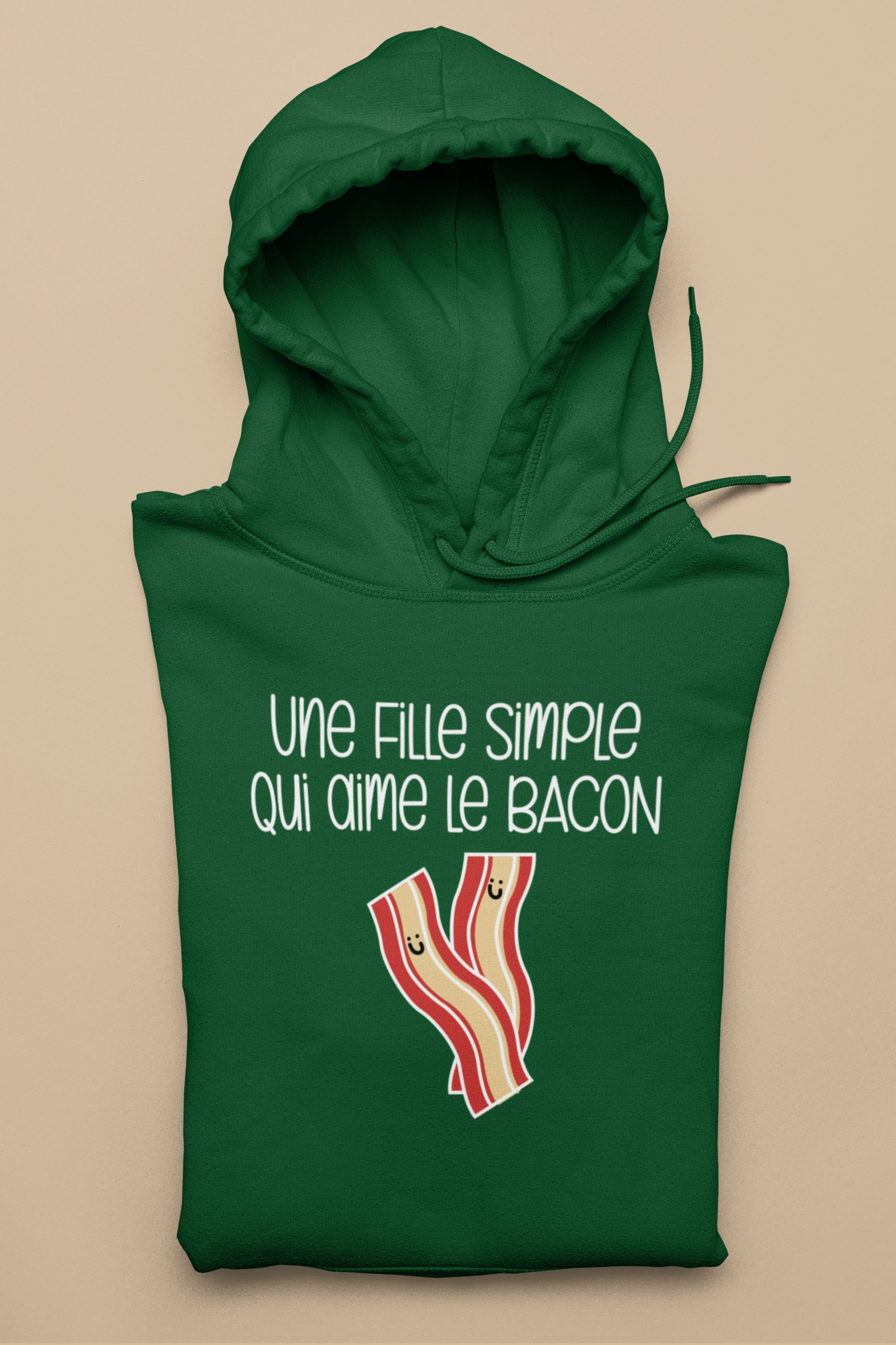 Kangourou - Une fille simple qui aime le bacon