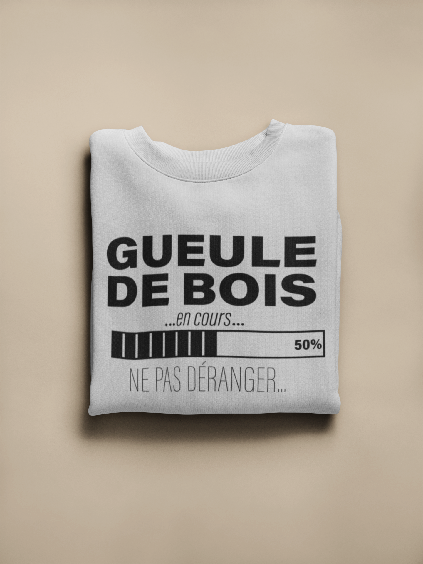 Crewneck - Gueule de bois en cours