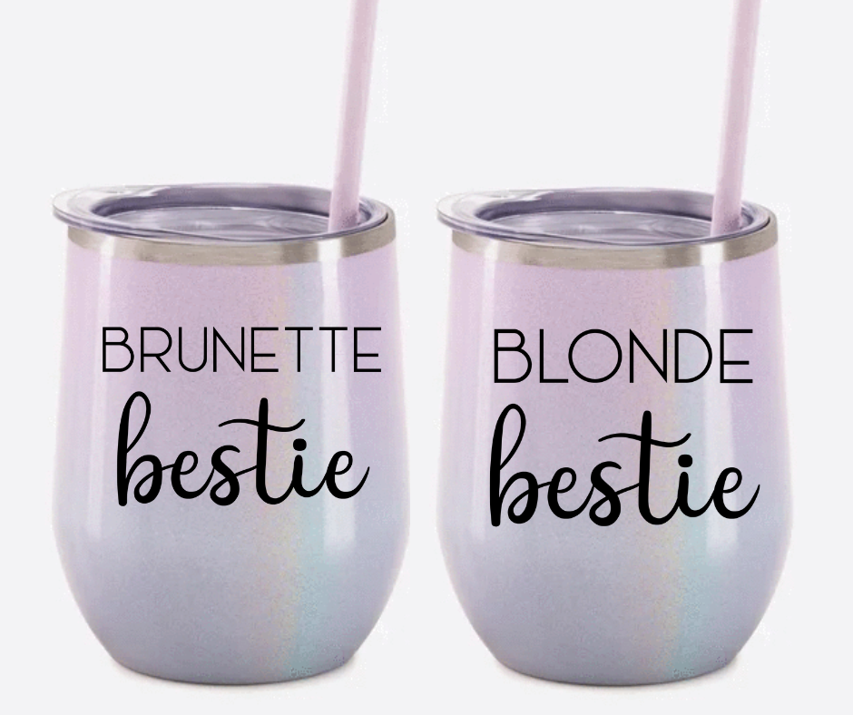 Verre thermos - COMBO Bestie Blonde & Brunette